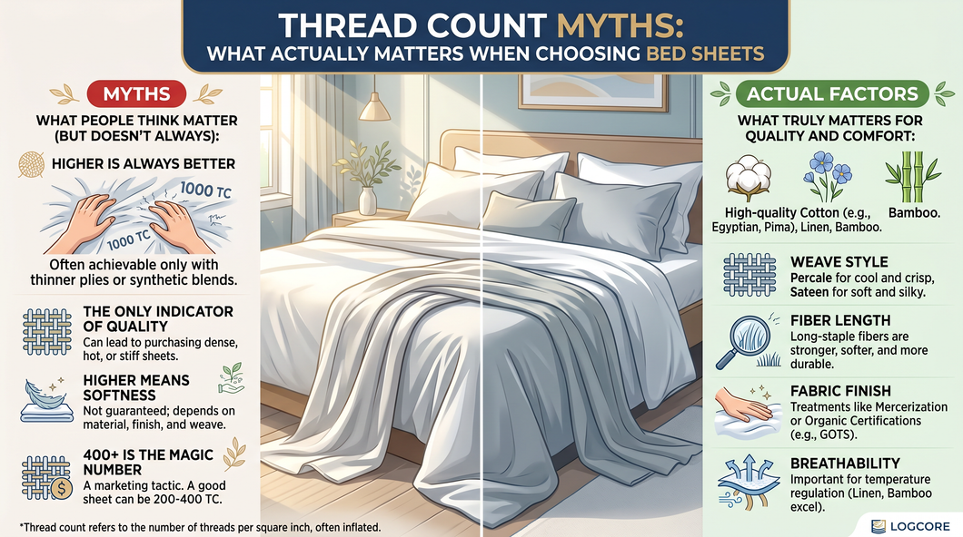Thread Count Myths: What Really Matter When You Choose Your Bed Sheets ...